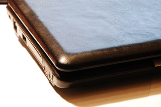 Illustration for article titled Cow Dies Needlessly to Coat Eee PC in Horrid Leather Modding